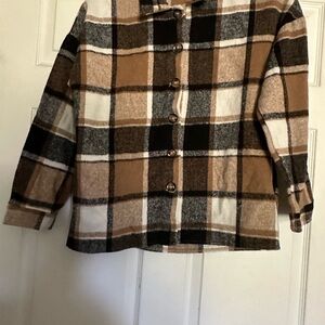 Woman's casual flannel